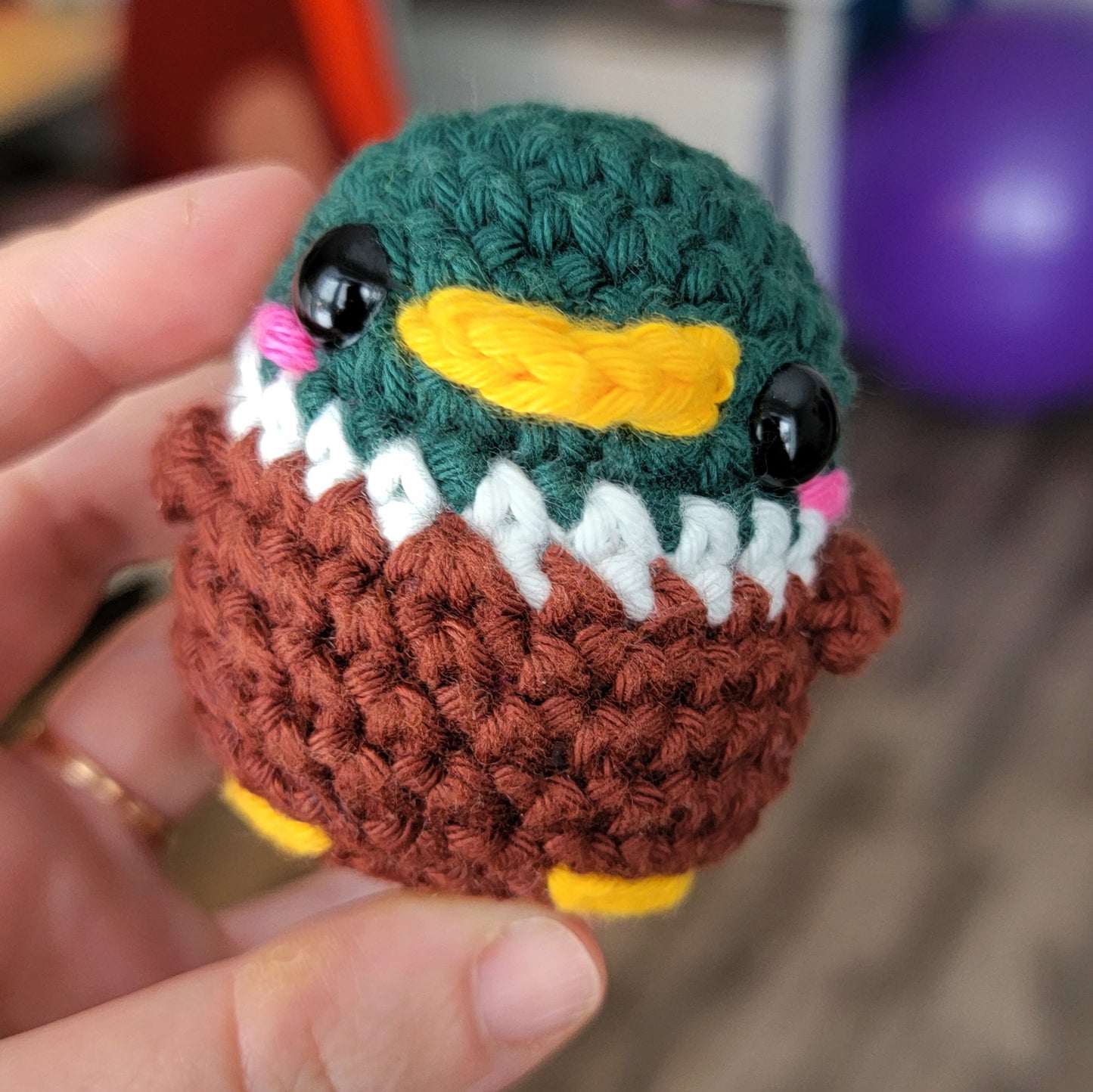 Duncan le canard — Patron crochet amigurumi PDF (FR + EN)
