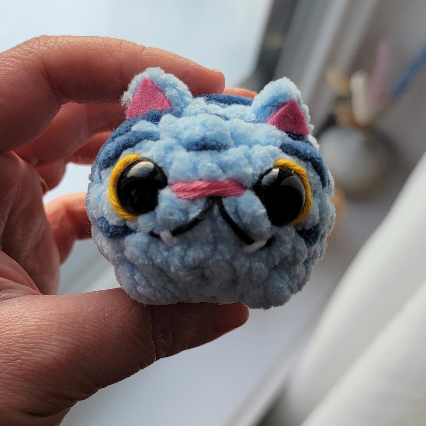 Chaton Derpy — Patron crochet amigurumi PDF (FR + EN)