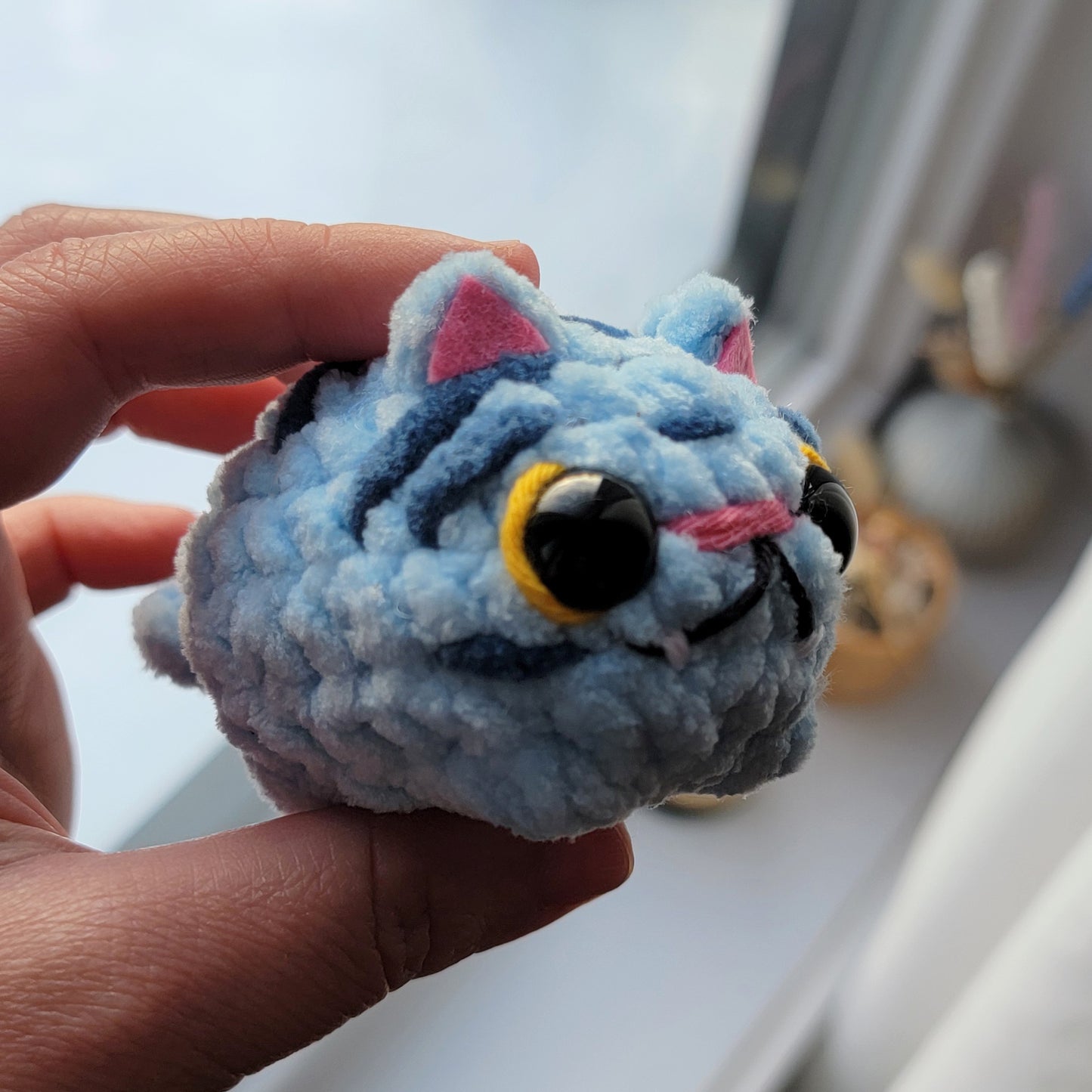 Chaton Derpy — Patron crochet amigurumi PDF (FR + EN)