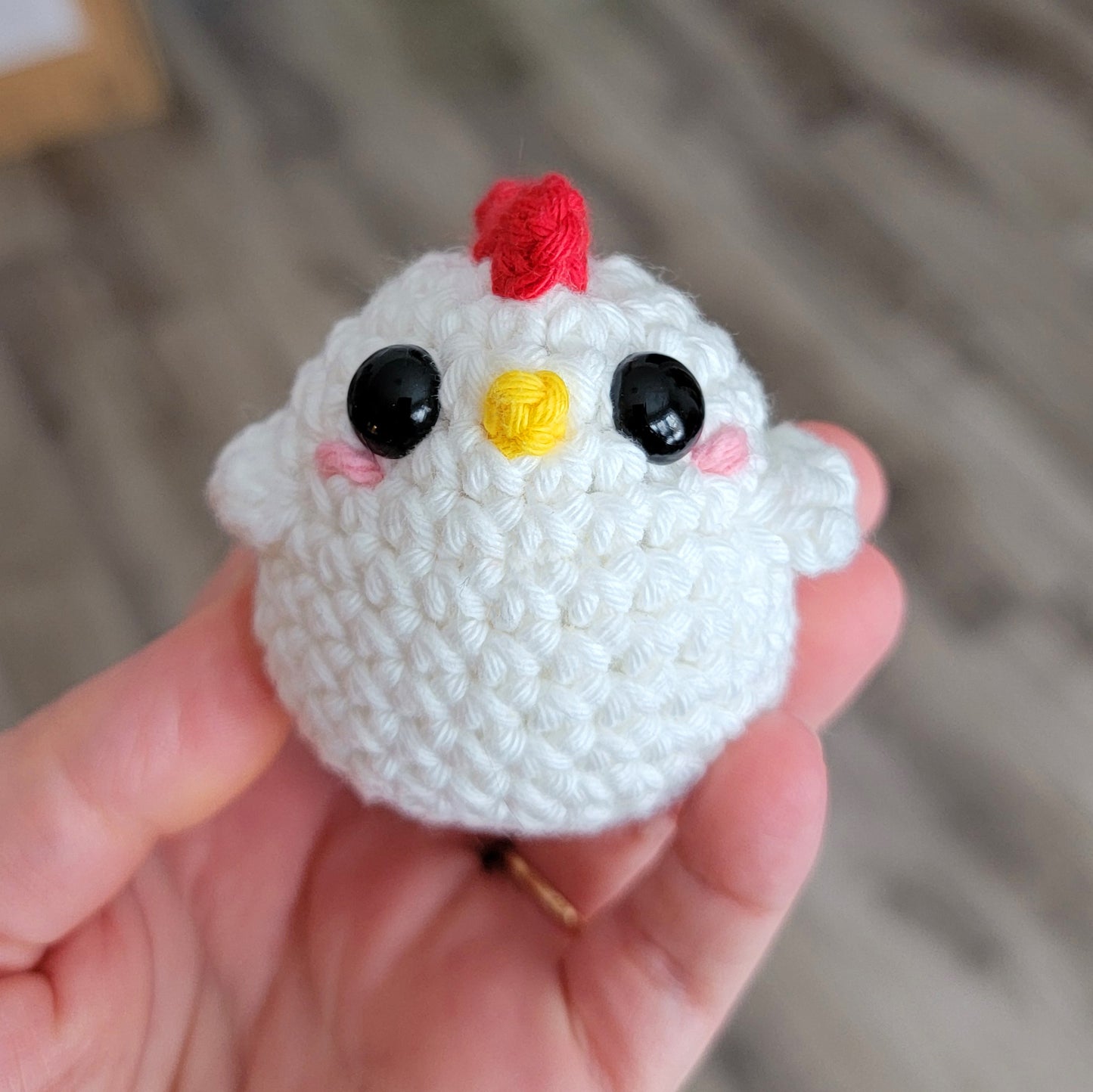 Paulette la Poule — Patron crochet amigurumi PDF (FR + EN)