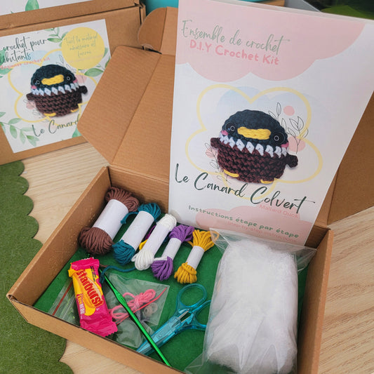 Kit de crochet pour débutant - Le canard